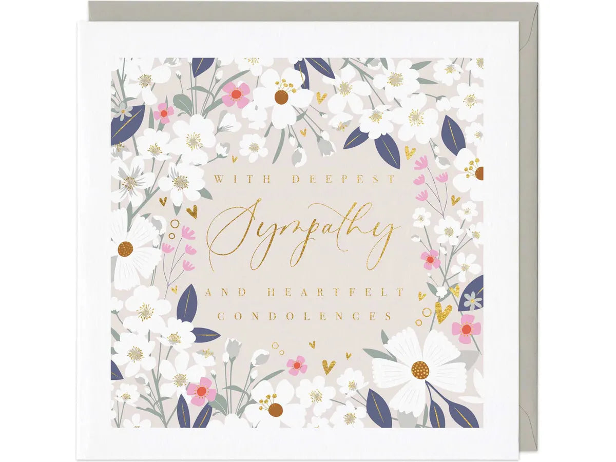 Heartfelt Condolences Sympathy Card image 0