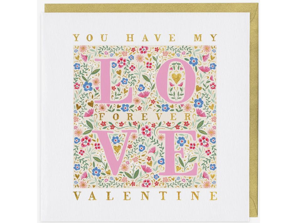 Forever Love Valentine's Card image 0