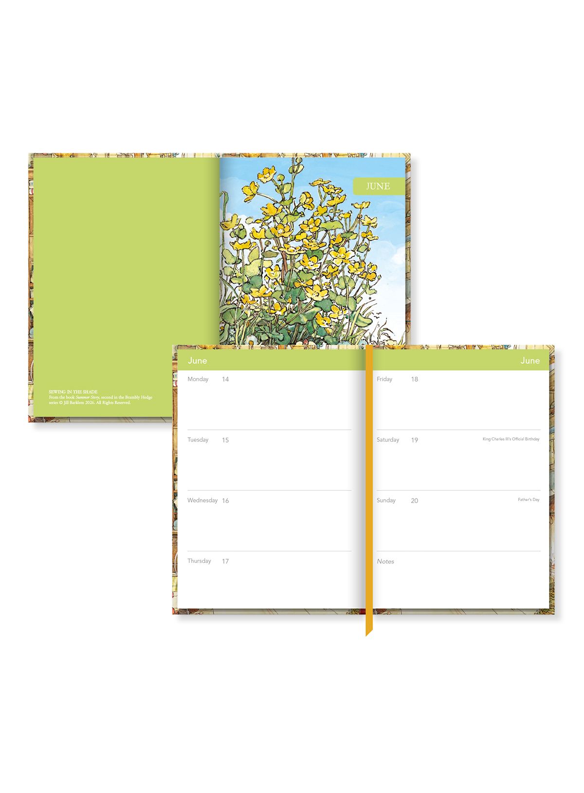 Brambly Hedge 2027 A5 Diary – Jill Barklem
