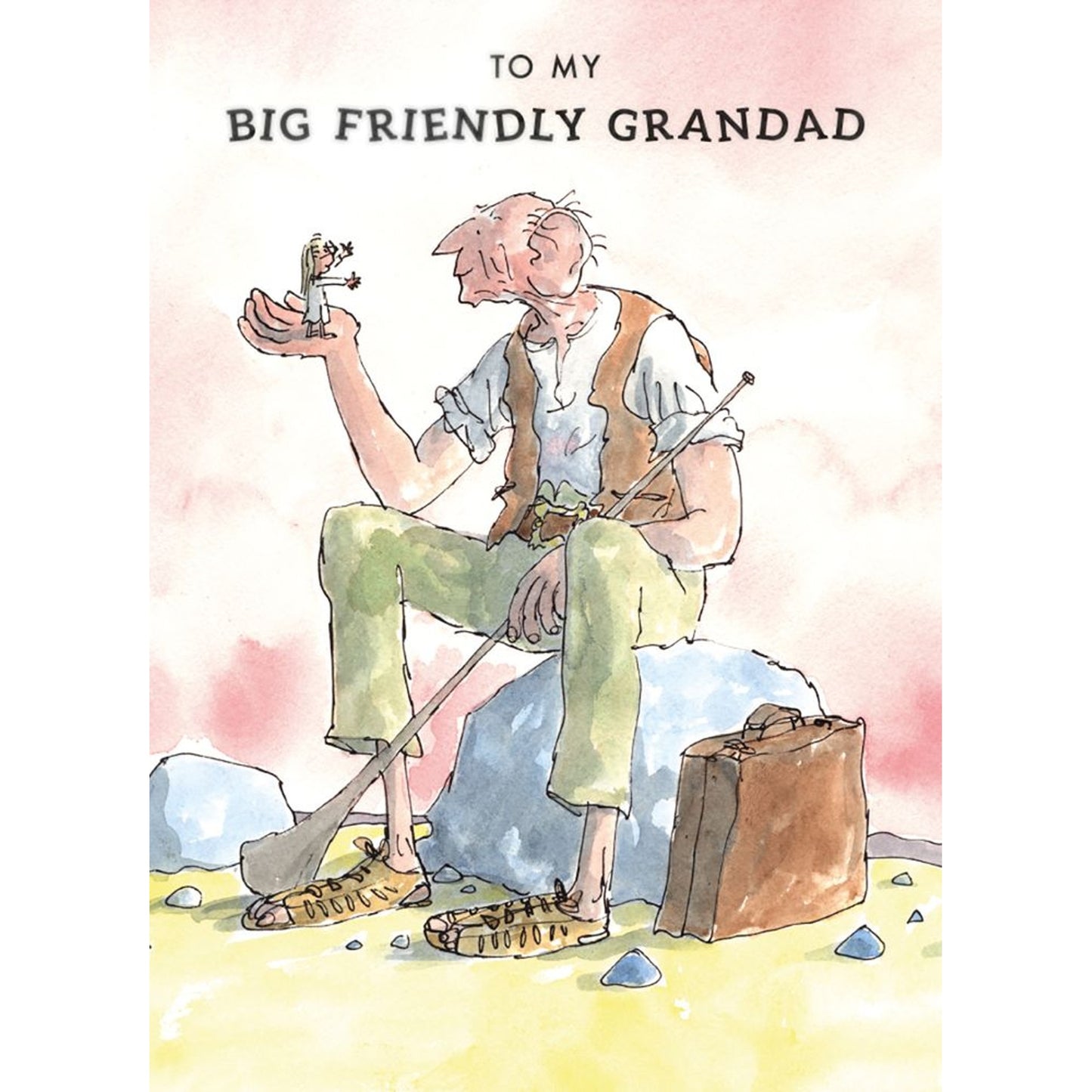 To My Big Friendly Grandad Roald Dahl Card