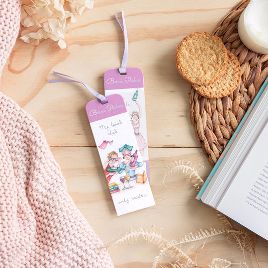 My Book Club Bookmark by Bernie Parker