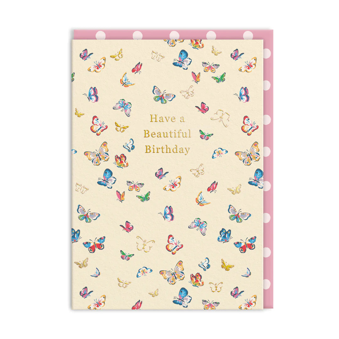 Cath Kidston – Beautiful Butterflies Birthday Card