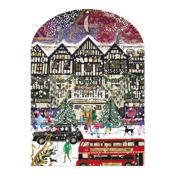 Tradditional Christmas in London Advent Calendar – Emma Frances Grant