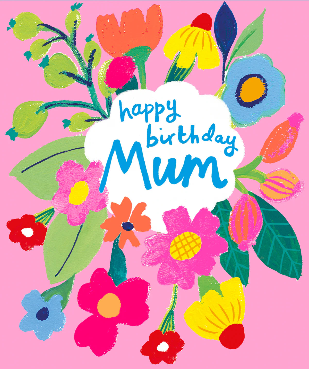 Bright Mum Birthday Card