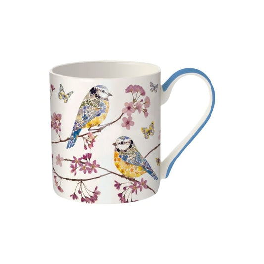 Blue Tits Fine Bone China Mug