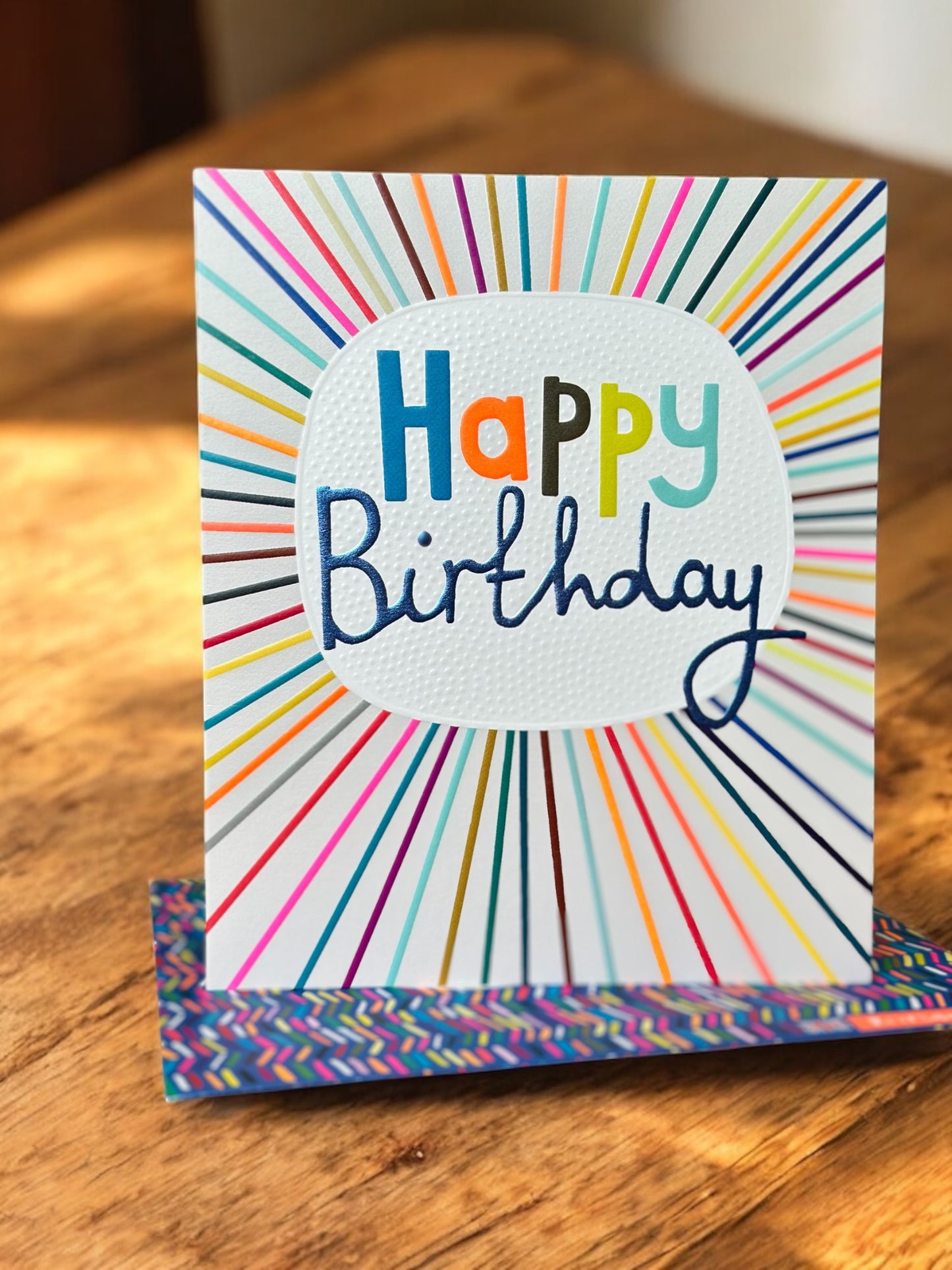 Happy Birthday Bright Greeting Card