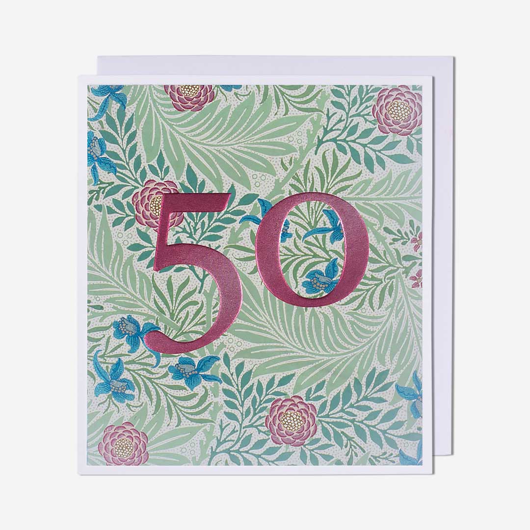 50th Birthday Card
