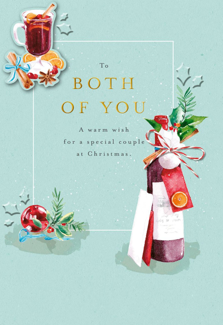 To The Both Of You Mulled Wine Card
