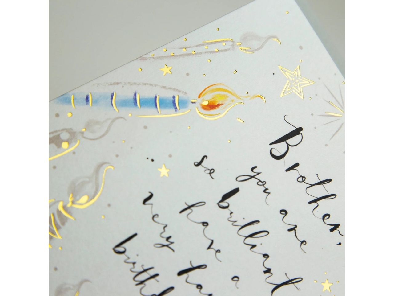 Brother Candle Birthday Card image 1