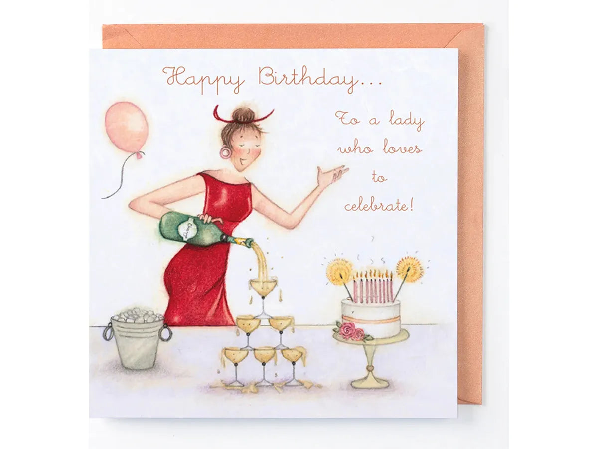 Happy Birthday....For a Lady who loves to celebrate image 0