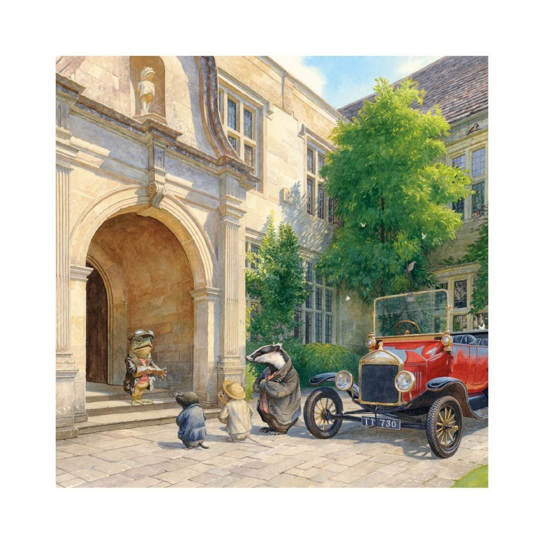 No More Cars Mr Toad Card by Chris Dunn – Wind in the Willows