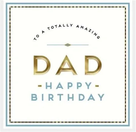 Total Amazing Dad Birthday Card image 0