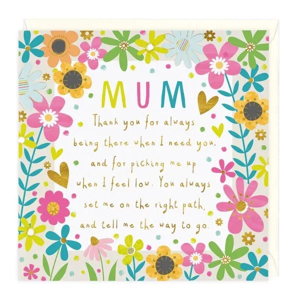 Thank You Mum Greeting Card image 0