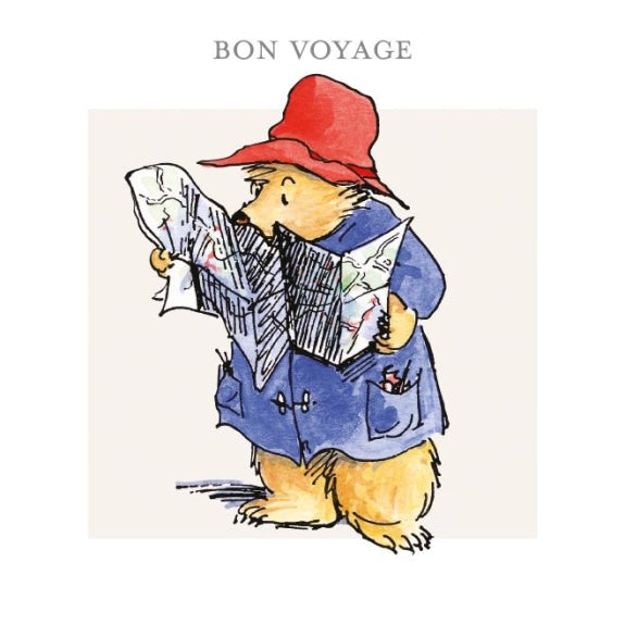 Paddington Bear Bon Voyage Card image 0