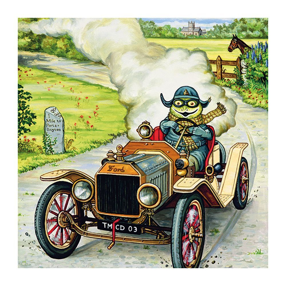 Toad of Toad Hall Greeting Card – The Only Way to Drive