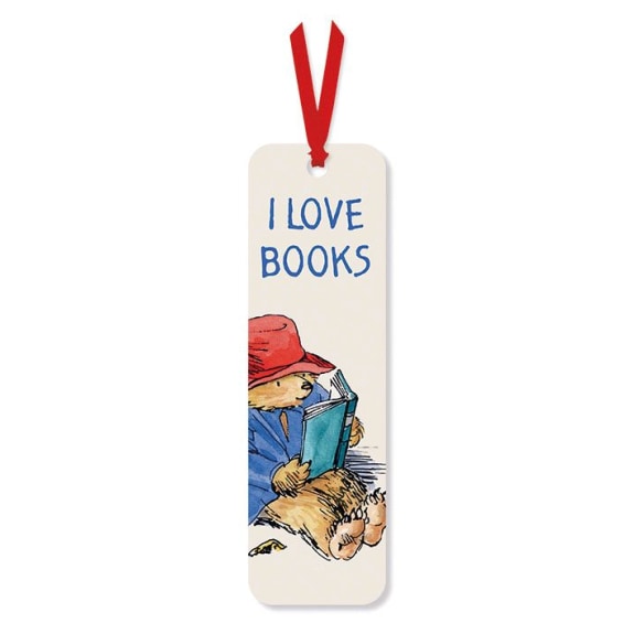 Paddington Bear Book Mark - I Love Books