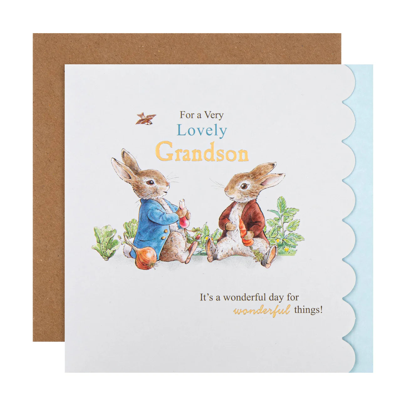 For A Very Lovely Grandson Beatrix Potter Card image 0