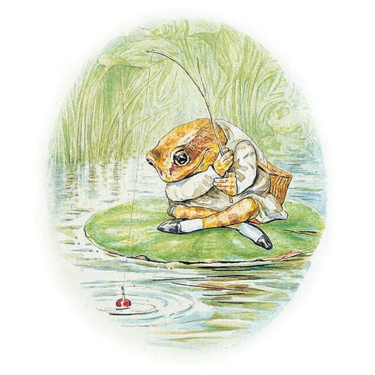 Beatrix Potter Card - Mr. Jeremy Fisher