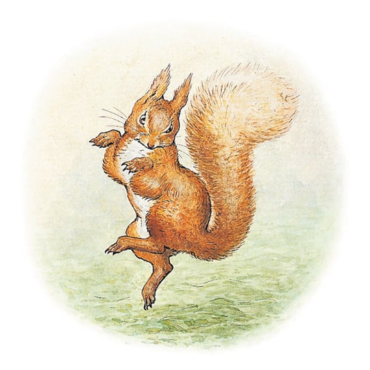 Beatrix Potter Card - Squirrel Nutkin