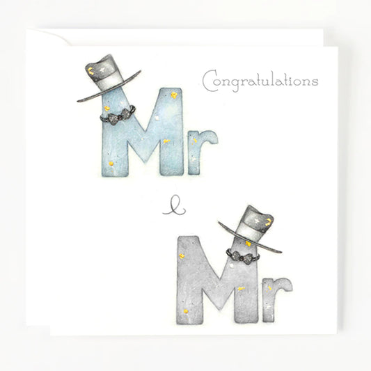 Congratulations Mr & Mr Wedding Card image 0