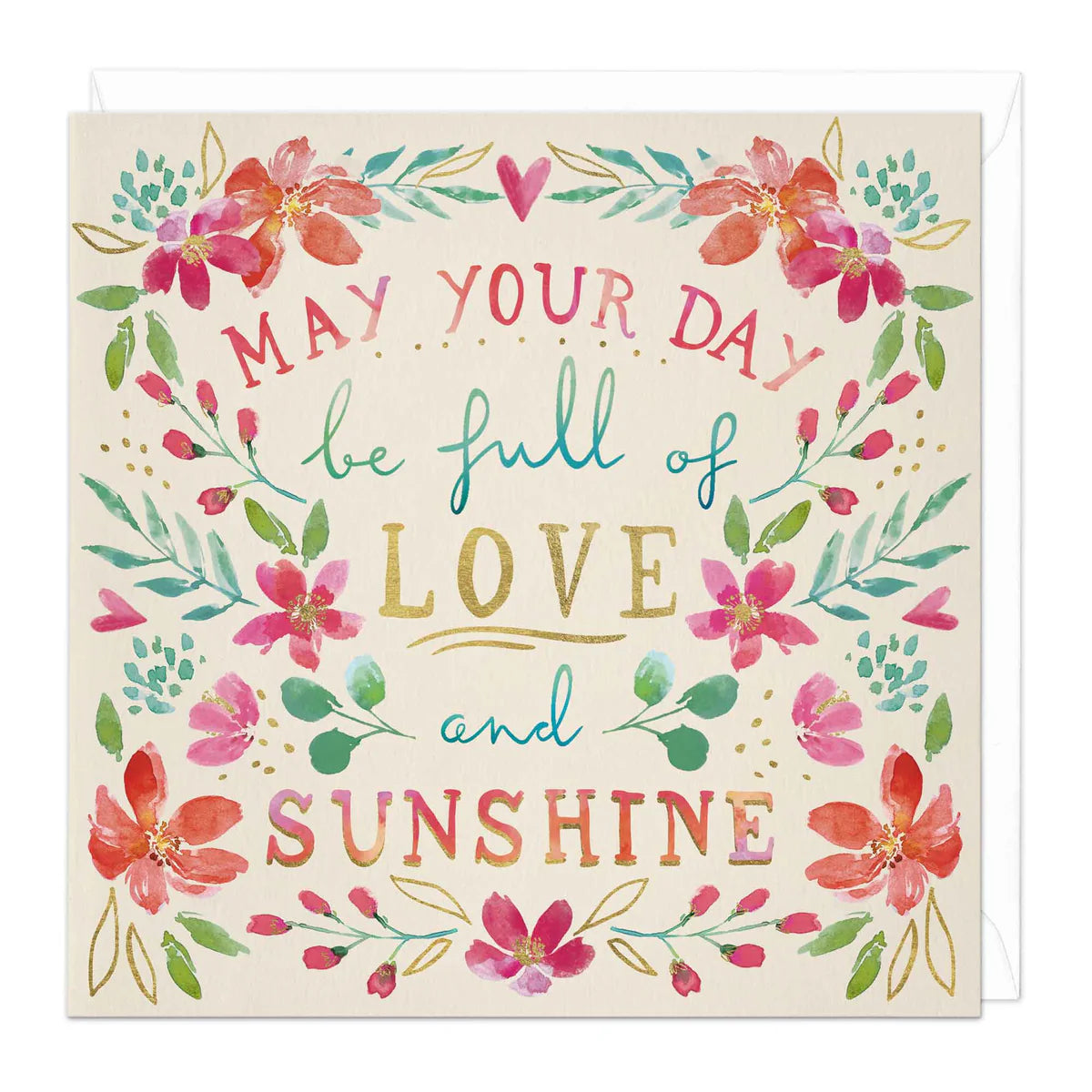 Full of Love Floral Card image 0