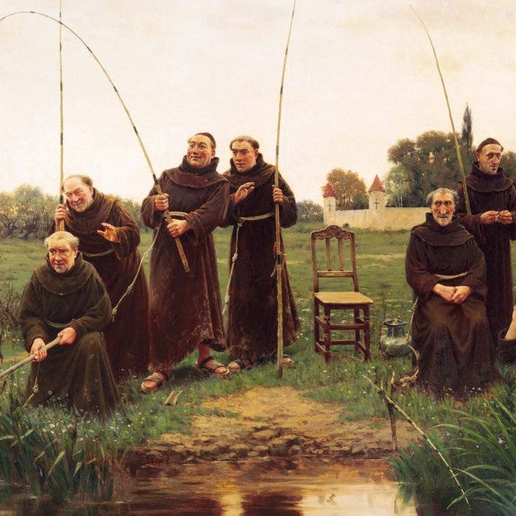 Thursday 1880 - Monks Fishing image 0