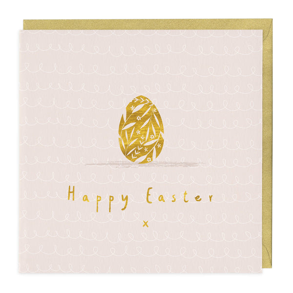 Golden Egg Happy Easter Card image 0