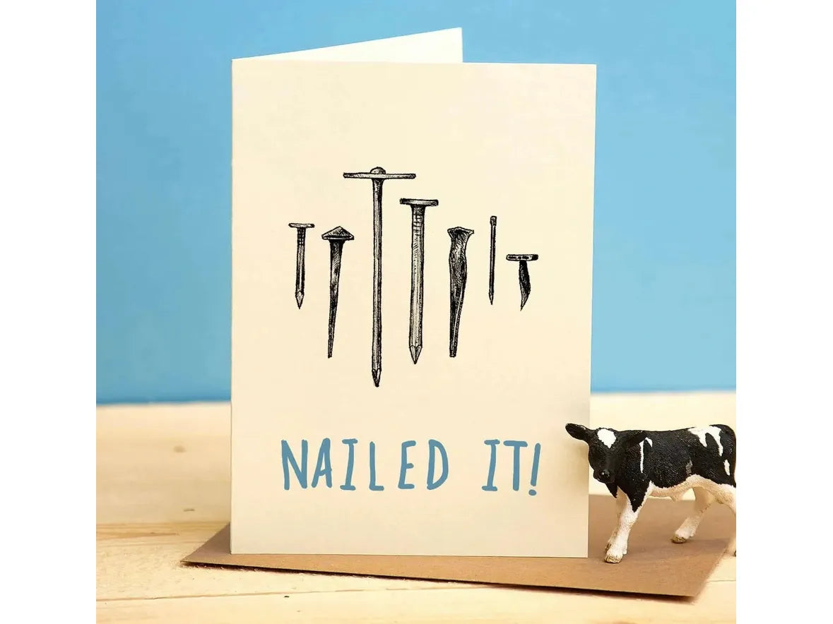 Nailed It Card - Congratulations Card image 0