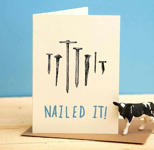 Nailed It Card - Congratulations Card image 0