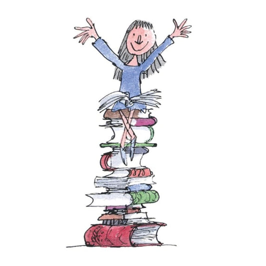 Matilda Greeting Card By Quentin Blake image 0