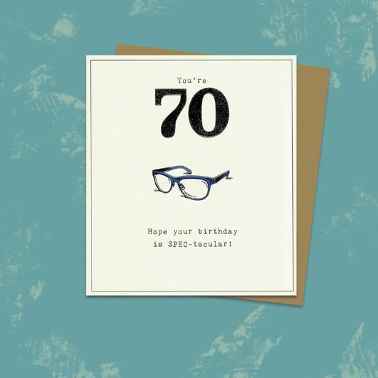 You're 70 Hope your birthday is SPEC-tacular! image 0