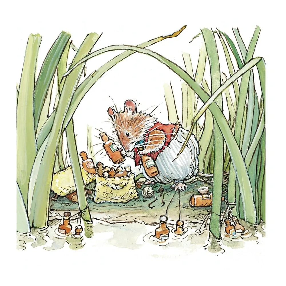 Brambly Hedge 'Chilling the Refreshments' Greeting Card image 0