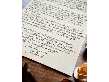 Handwritten Scroll With Wax Seal