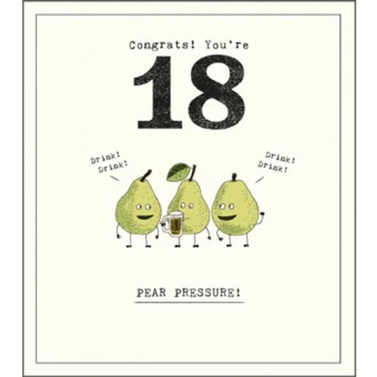 Congrats! You're 18 Pear Pressure! image 0