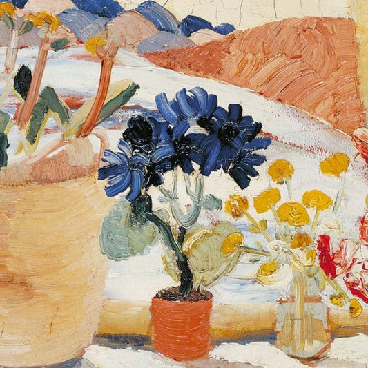 A Detail From A Window Sill Card by Winfred Nicholson image 0