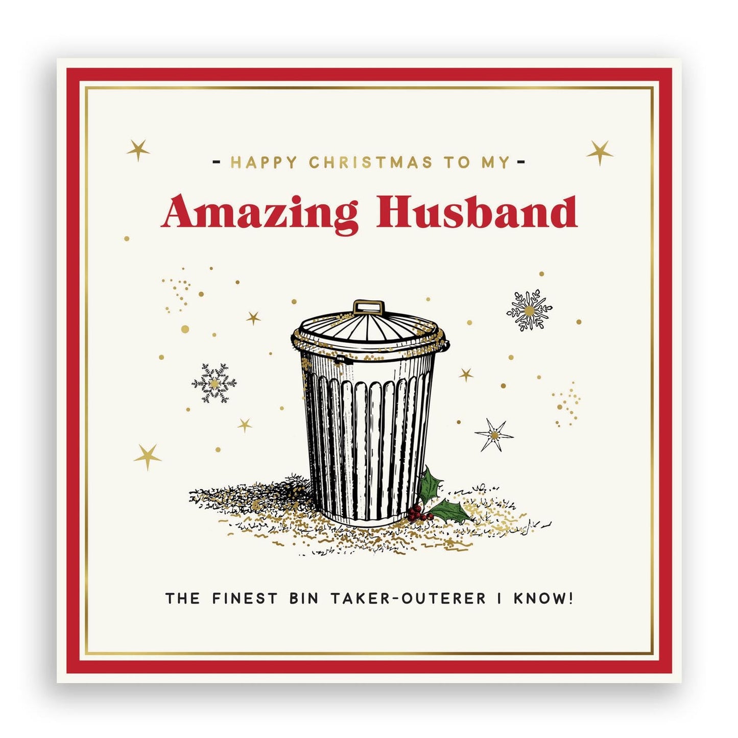 Amazing Husband Christmas Card