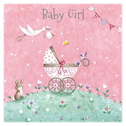 Baby Girl Greeting Card image 0