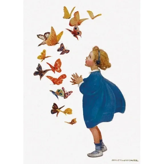 Butterflies by Jessie Willcox Smith image 0