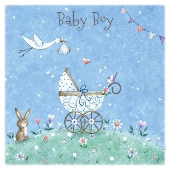 Baby Boy Greeting Card image 0