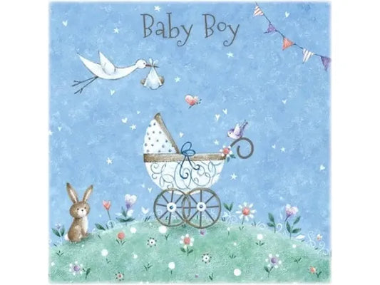 Baby Boy Greeting Card image 0