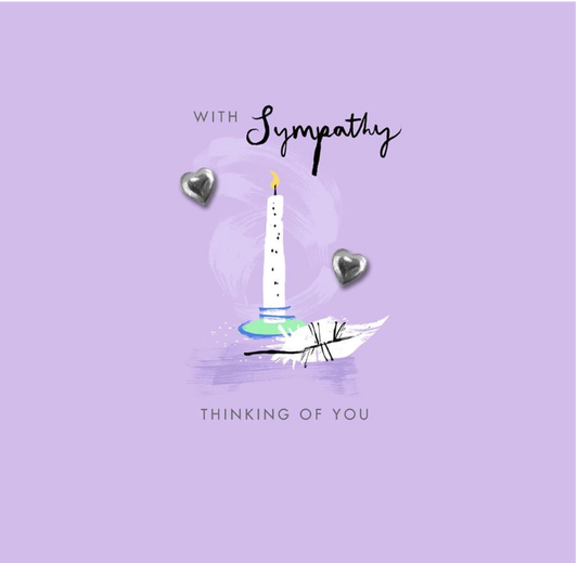 With Sympathy Card Thinking of You image 0