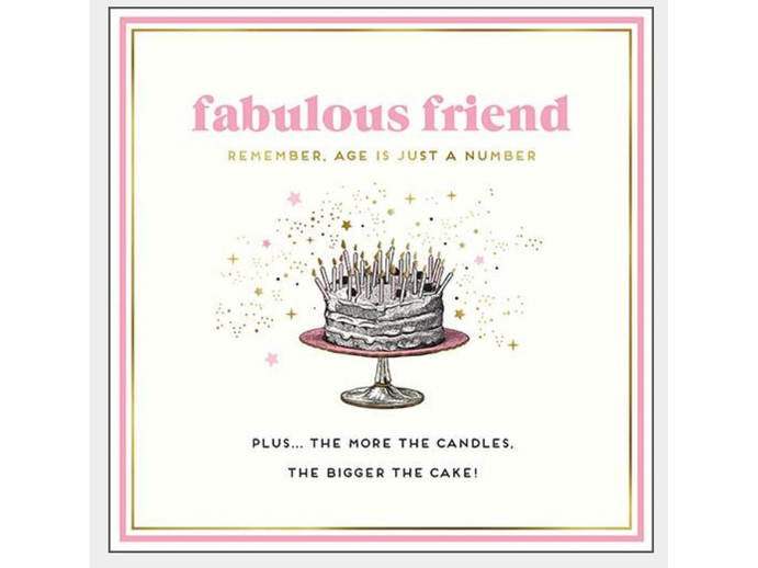 Fabulous Friend Birthday Card image 0