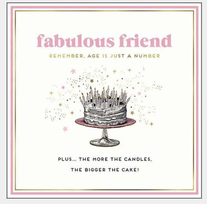 Fabulous Friend Birthday Card image 0