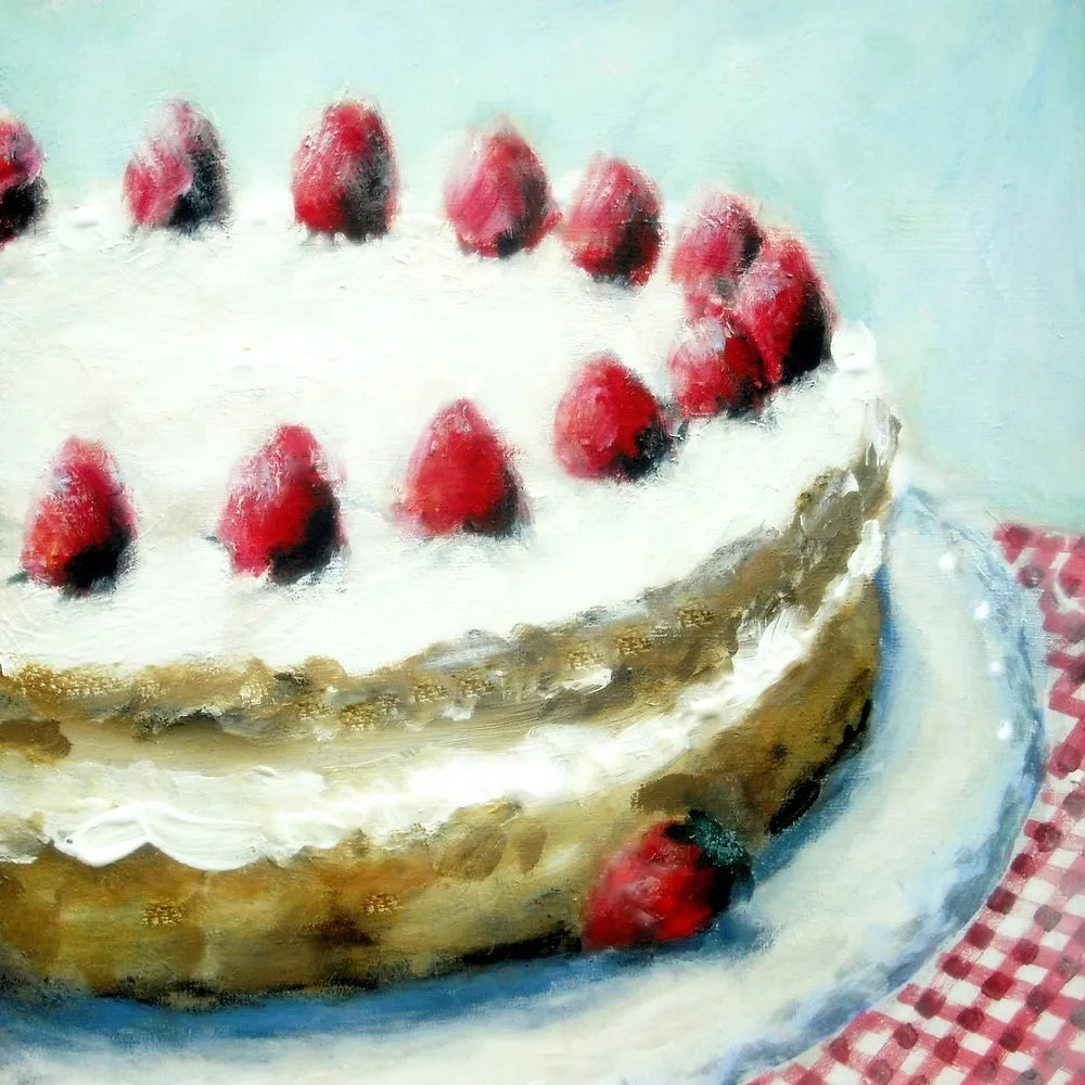 Cream Cake greeting card image 0