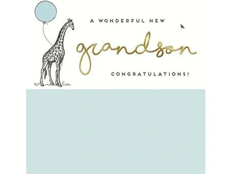 Giraffe Wonderful New Grandson image 0