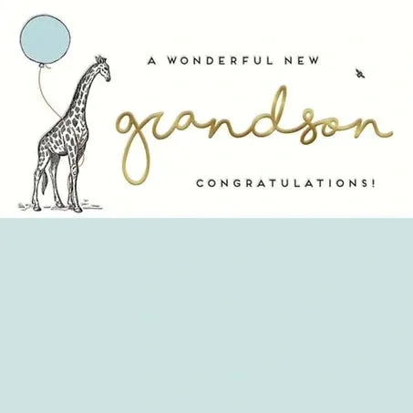 Giraffe Wonderful New Grandson image 0