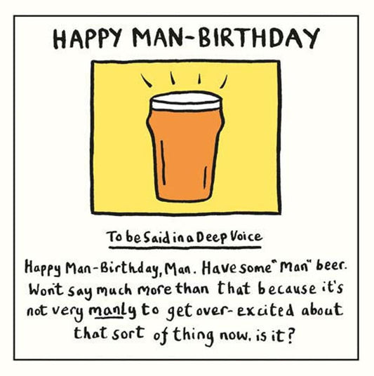 Happy Man-Birthday image 0