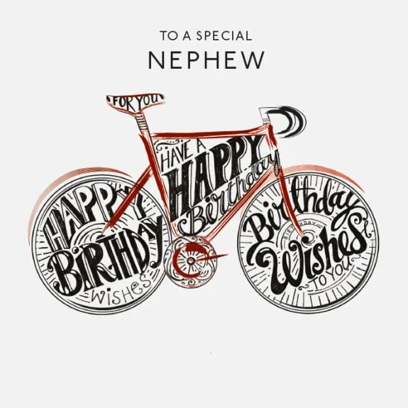 Birthday Bike - To a Special Nephew by Jo Spicer image 0