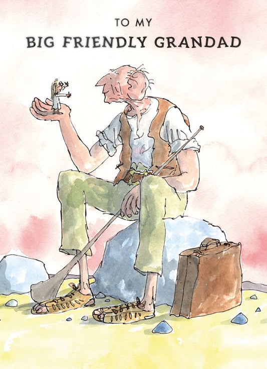 To My Big Friendly Grandad Roald Dahl Card image 0