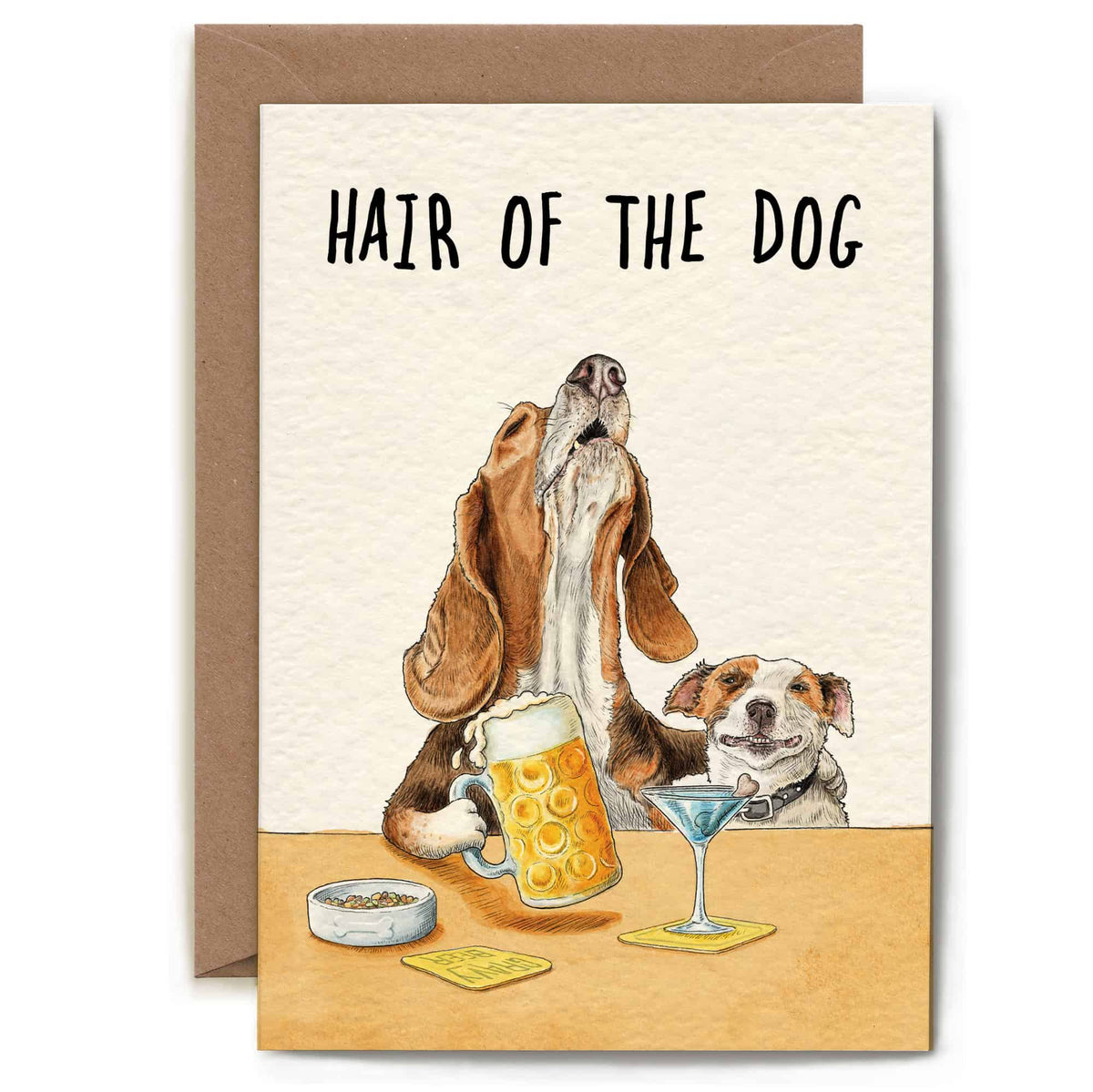 Hair Of The Dog Birthday Card